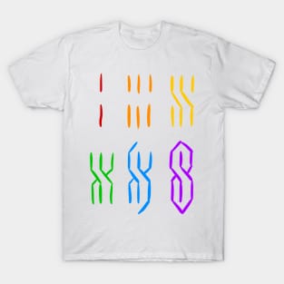 stussy s cool s 80s 90s drawing millennial pride edition! T-Shirt